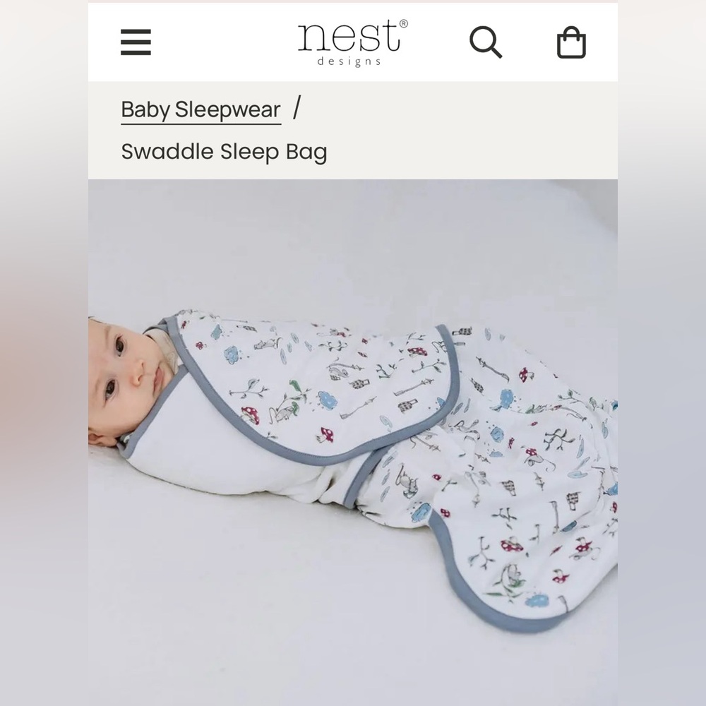 Nest Designs Sleep bag 0.25-0.5 TOG